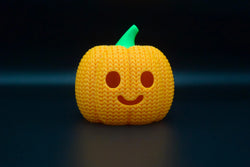 GESTRICKTER HALLOWEEN KÜRBIS JACK-O-LANTERN