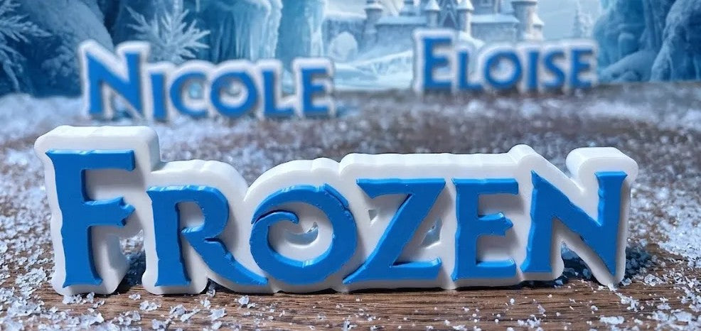 FROZEN Namensschild
