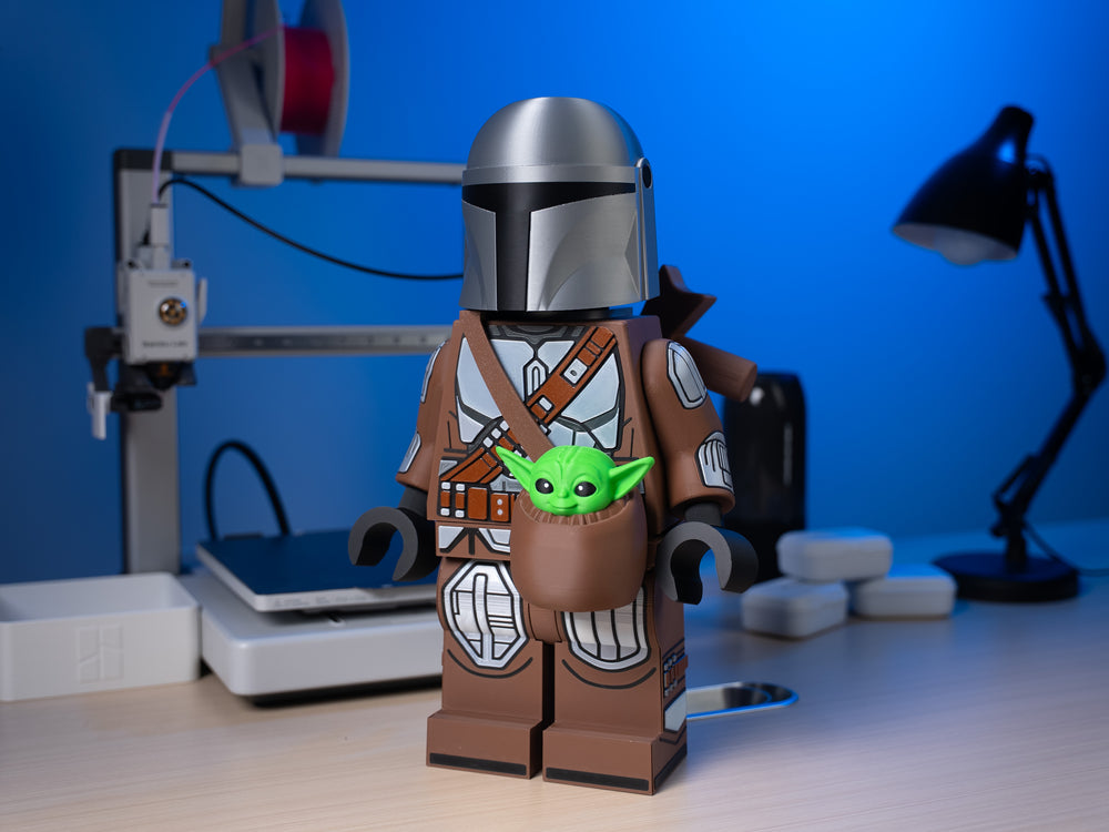 XXL MANDALORIAN & GROGU