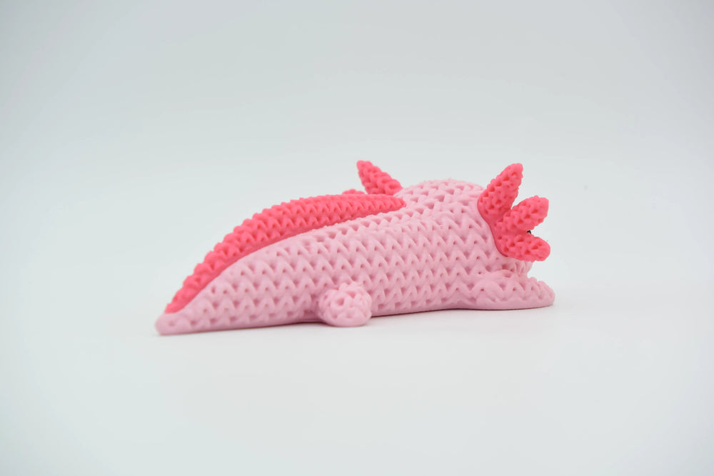 GESTRICKTER AXOLOTL