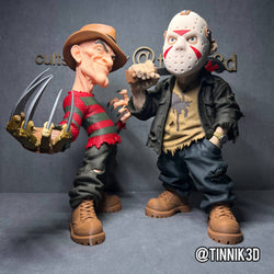 FREDDY KRUEGER – 3D-gedruckte Dekofigur ca. 30–40 cm
