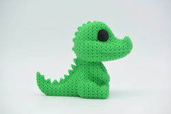 GESTRICKTES KROKODIL