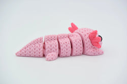 GESTRICKTER GELENKIGER AXOLOTL