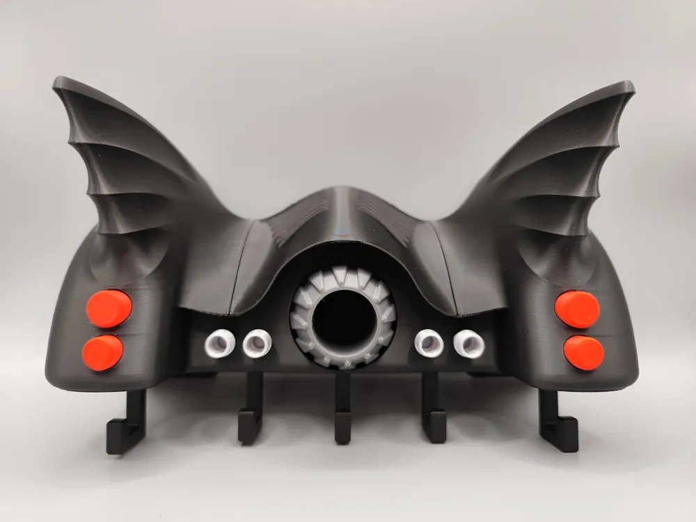 Cartoon-Film Batmobil Schlüsselhalter