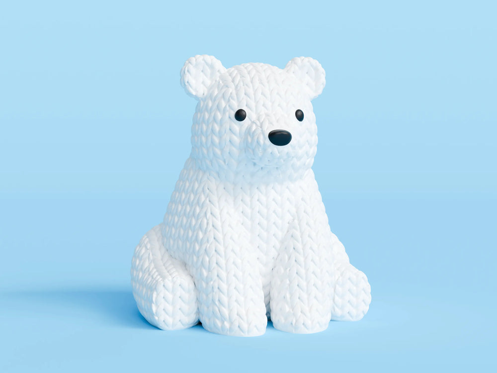 GESTRICKTER EISBÄR