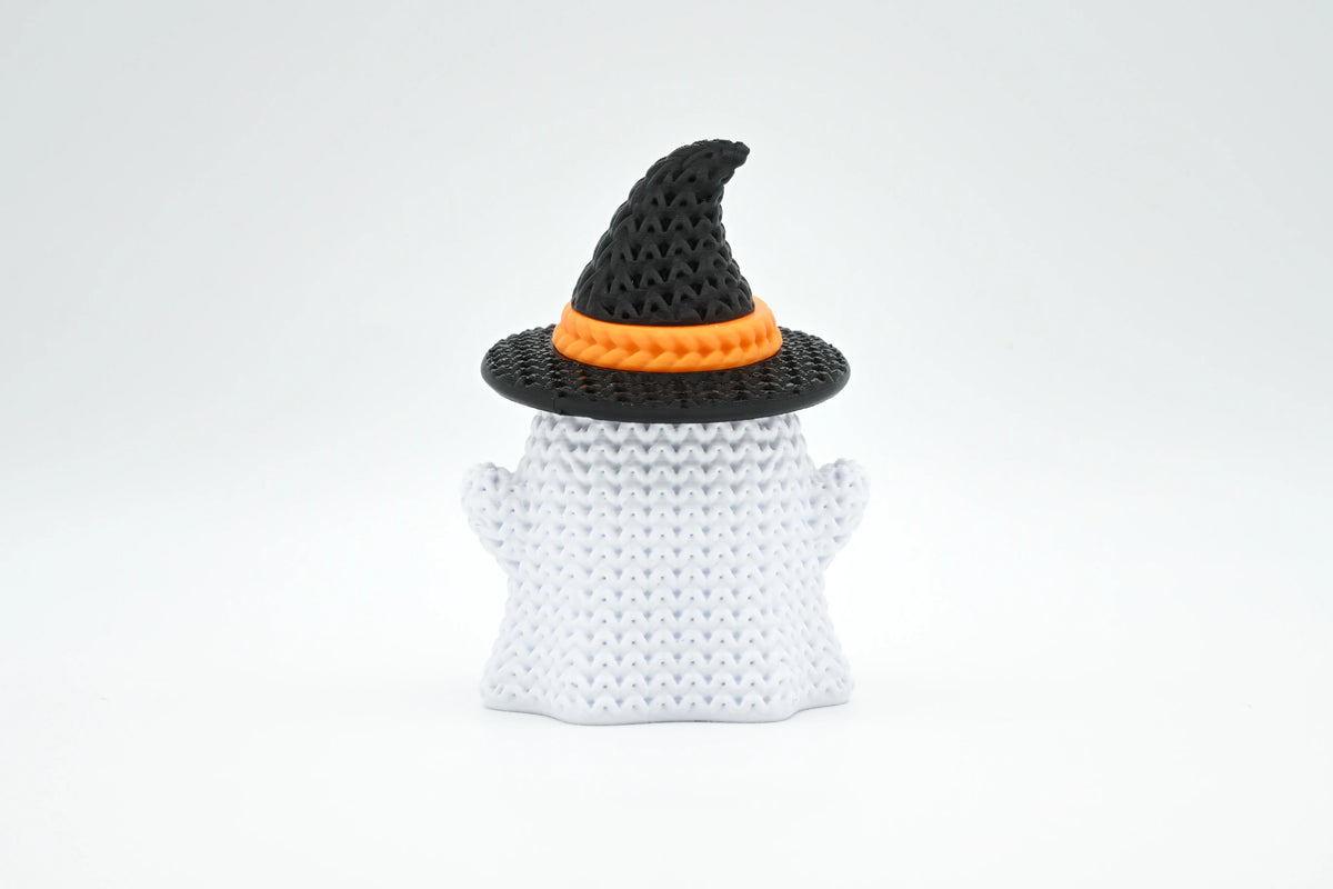 GESTRICKTER HEXENGEIST - HALLOWEEN – KOSTENLOSES 3D-DRUCKMODELL – MAKERWORLD