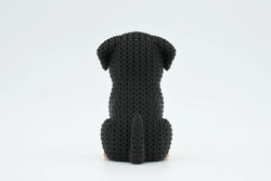 GESTRICKTER ROTTWEILER HUND