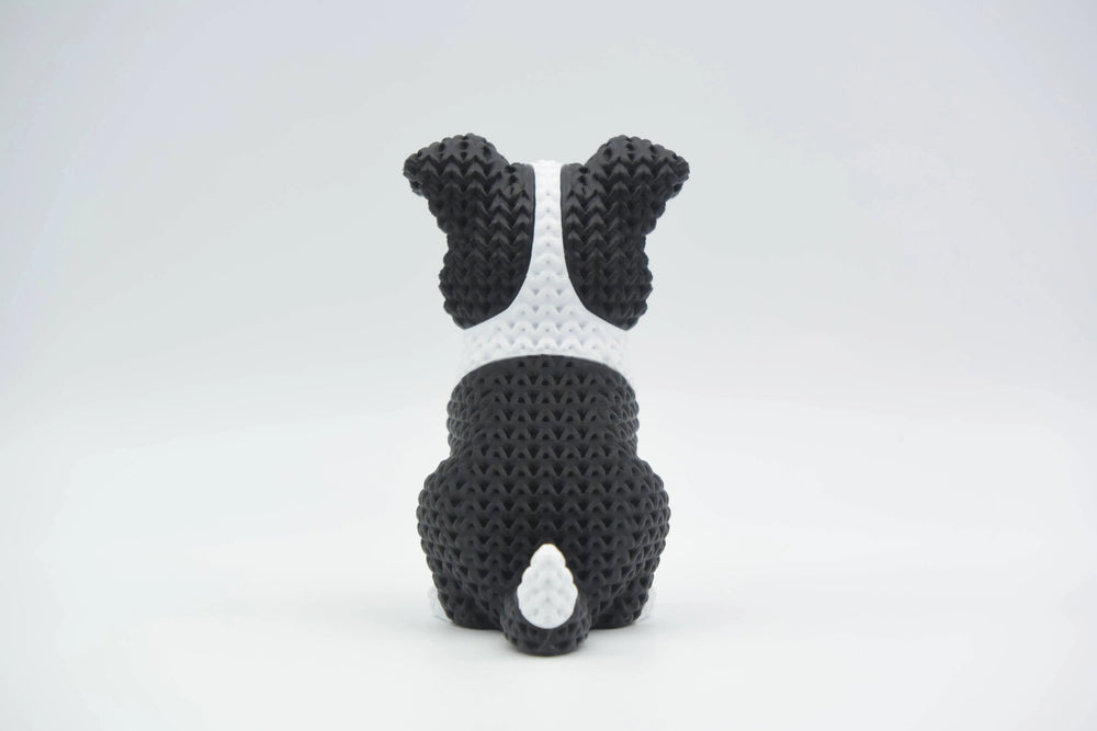 GESTRICKTER BORDER COLLIE HUND