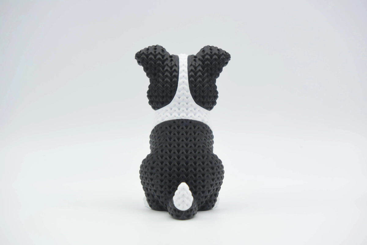 GESTRICKTER BORDER COLLIE HUND