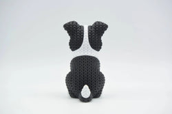 GESTRICKTER BORDER COLLIE HUND