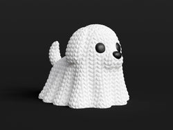 GESTRICKTER HALLOWEEN-HUNDEGEIST