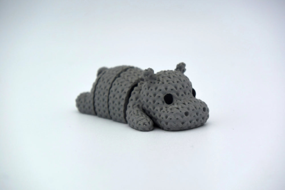 GESTRICKTES BEWEGLICHES NILPFERD