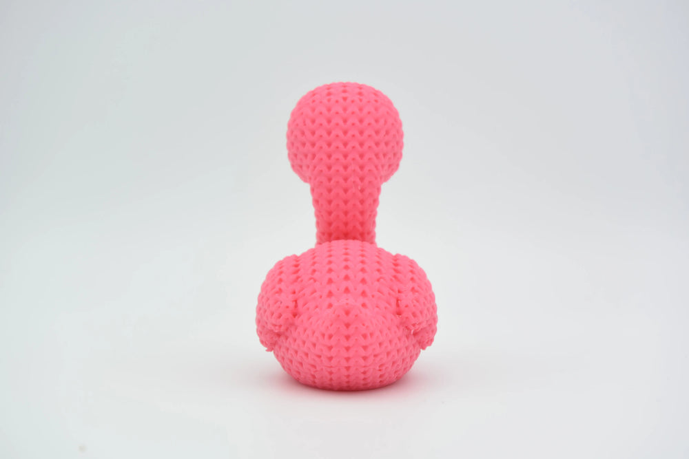 GESTRICKTER FLAMINGO