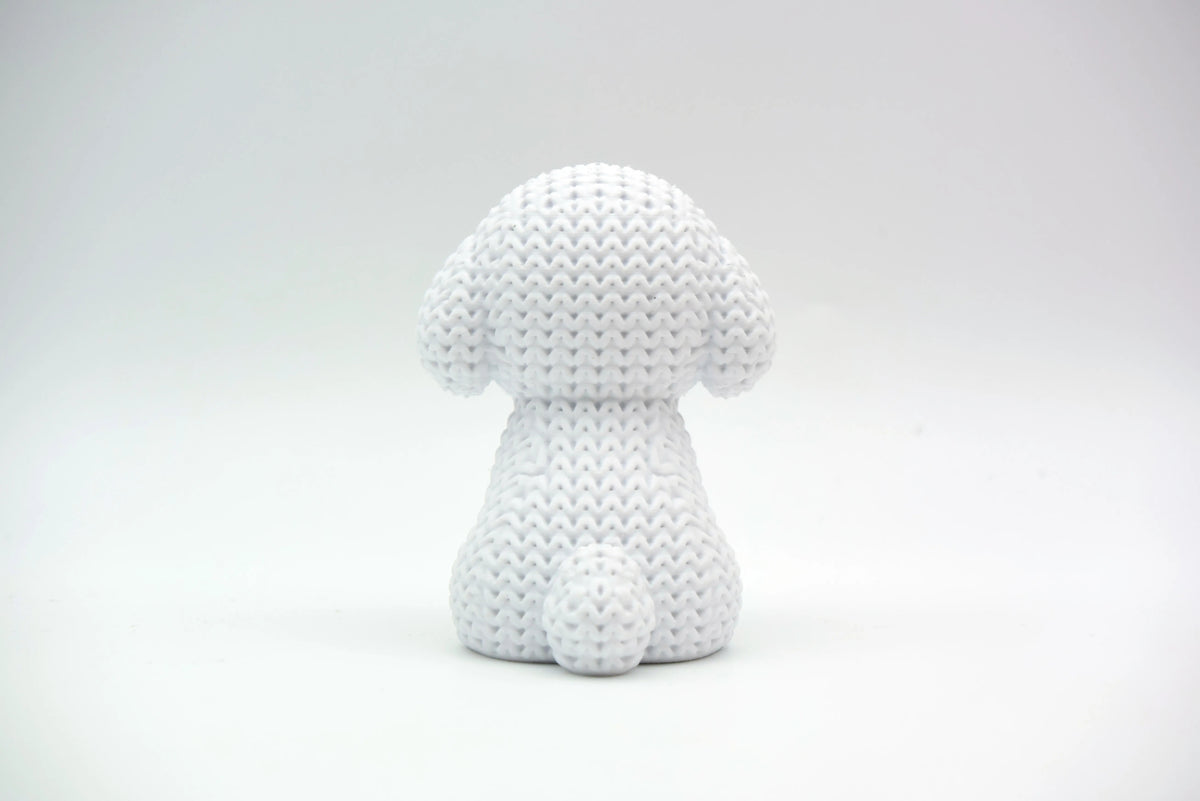 GESTRICKTER BICHON FRISÉ HUND