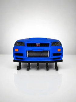 Nissan Skyline GT-R R34 Nismo Schlüsselhalter – 3D-Druck-Zauber