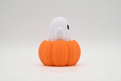 GESTRICKTER GEIST IM KÜRBIS - HALLOWEEN – KOSTENLOSES 3D-DRUCKMODELL – MAKERWORLD