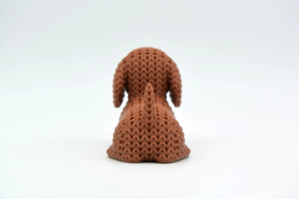GESTRICKTER DACKEL