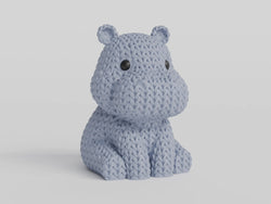 GESTRICKTES NILPFERD