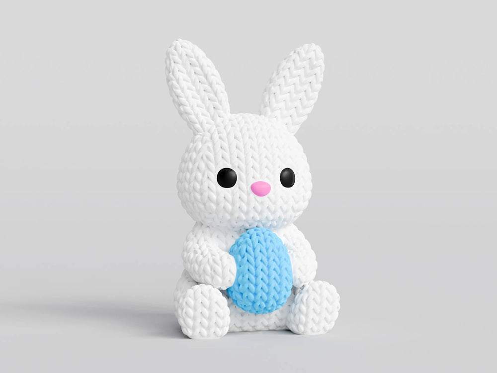 GESTRICKTER HASE MIT OSTEREI