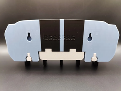 Ford Mustang Shelby GT500 Schlüsselhalter – 3D-Druck-Zauber