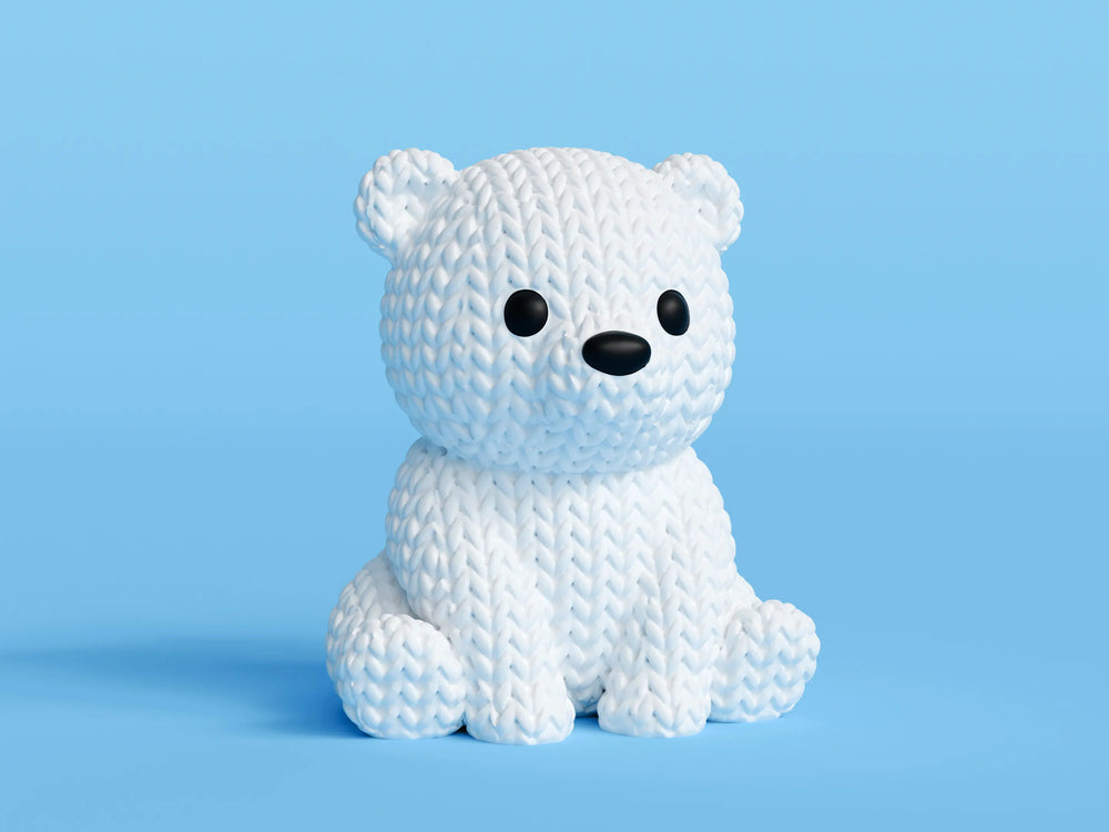 GESTRICKTER BABY-EISBÄR