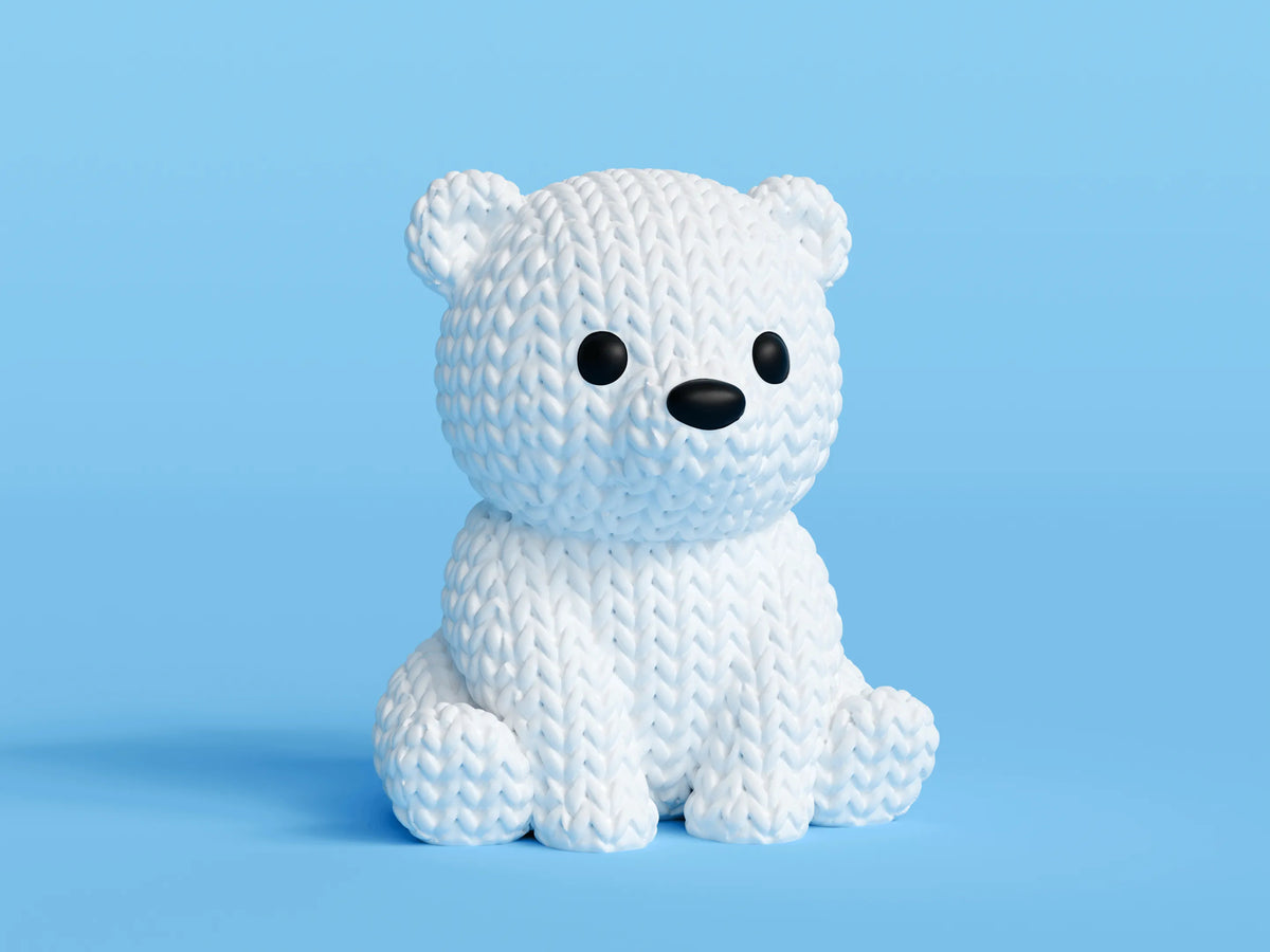 GESTRICKTER BABY-EISBÄR