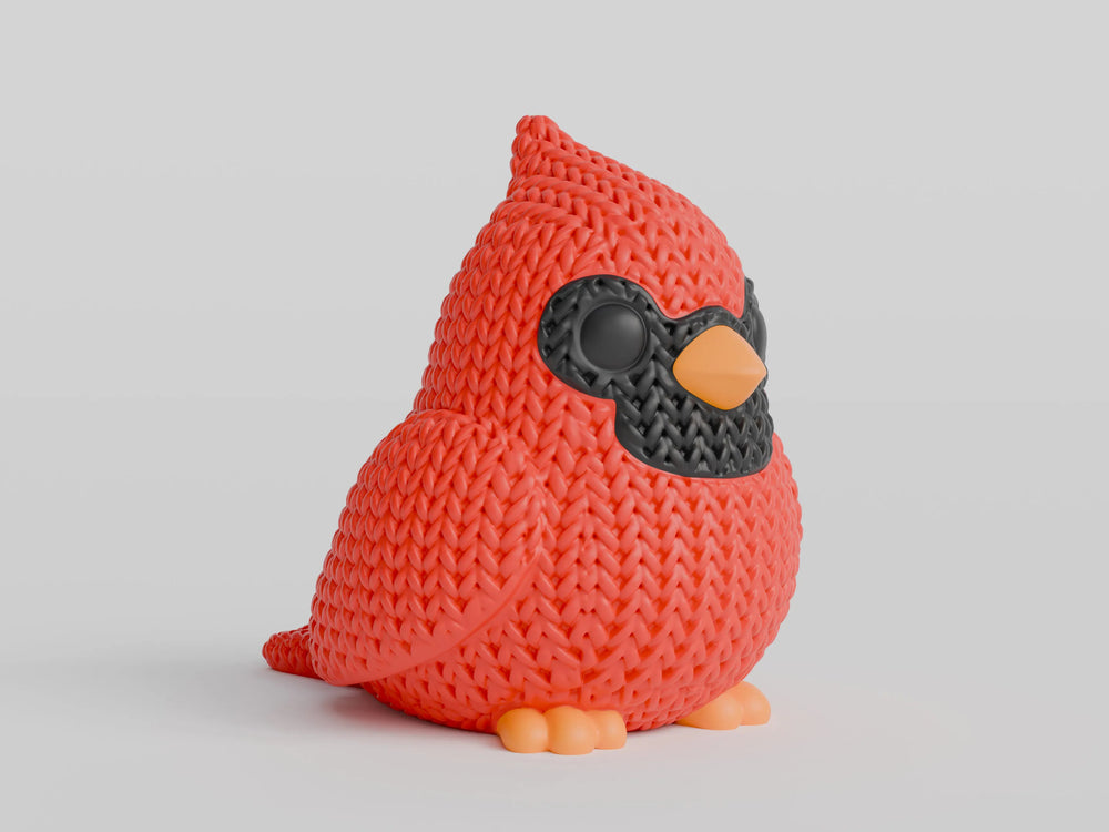 GESTRICKTER KARDINALVOGEL