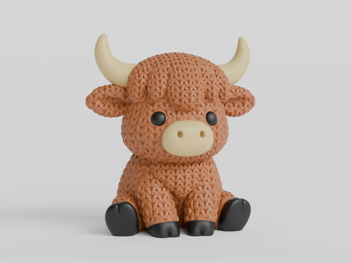 GESTRICKTES HOCHLANDRIND