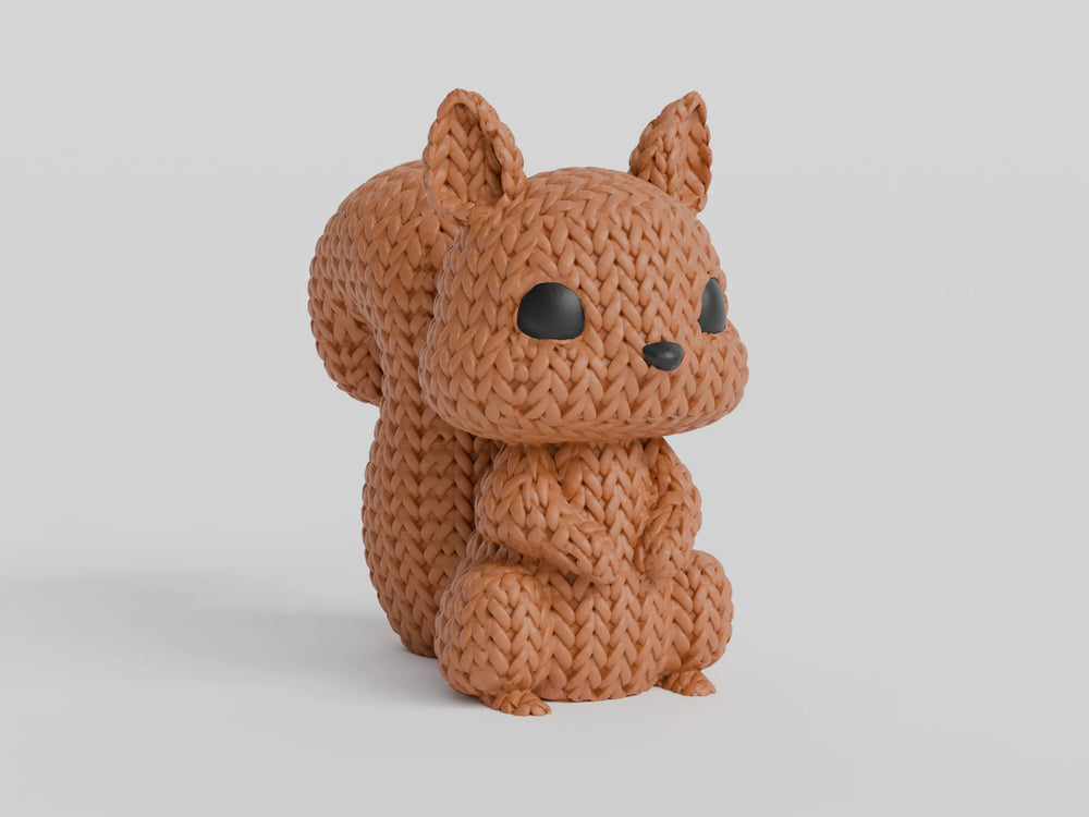 GESTRICKTES EICHHÖRNCHEN