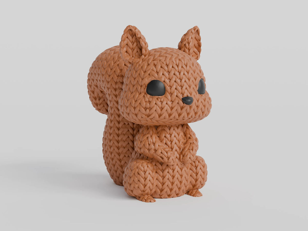 GESTRICKTES EICHHÖRNCHEN