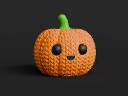 GESTRICKTER SÜßER KÜRBIS - HALLOWEEN