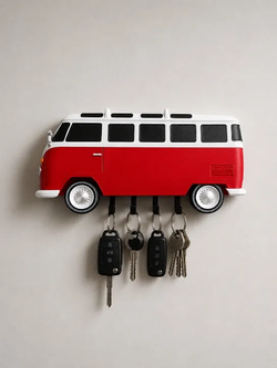 Volkswagen T1 Fensterbus Schlüsselhalter – 3D-Druck-Zauber