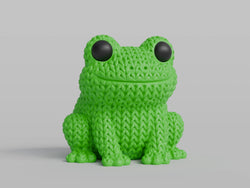 GESTRICKTER FROSCH