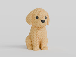 GESTRICKTER GOLDEN RETRIEVER HUND