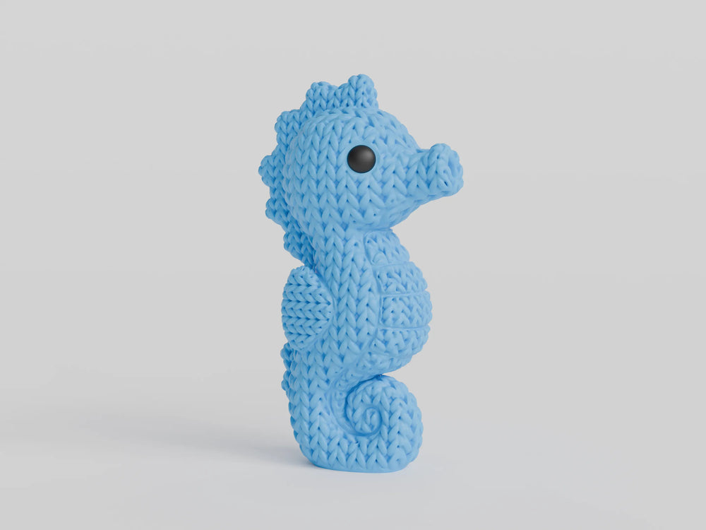 GESTRICKTES SEEPFERDCHEN