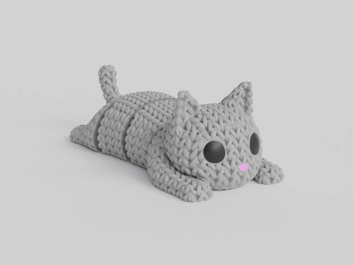 GESTRICKTE BEWEGLICHE KATZE