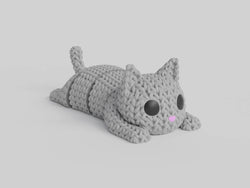 GESTRICKTE BEWEGLICHE KATZE