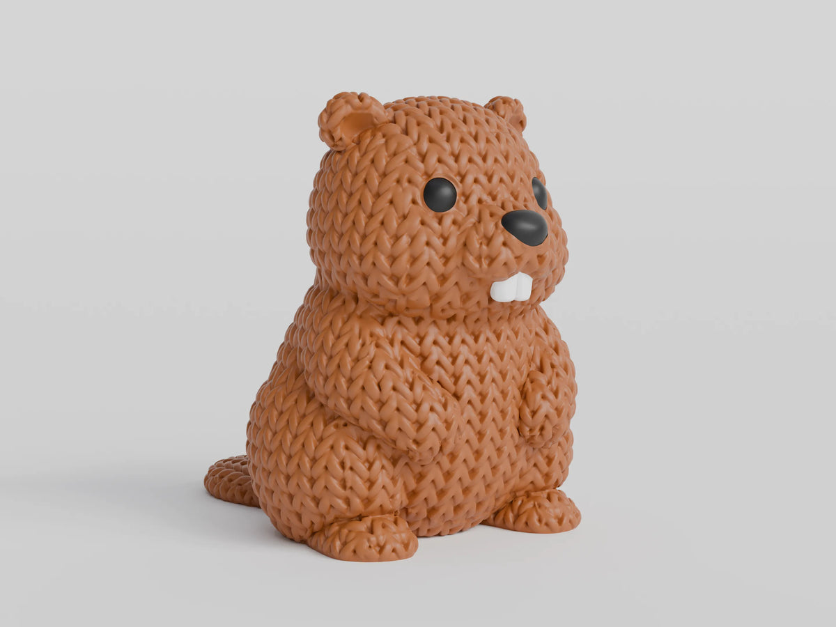 GESTRICKTER BIBER