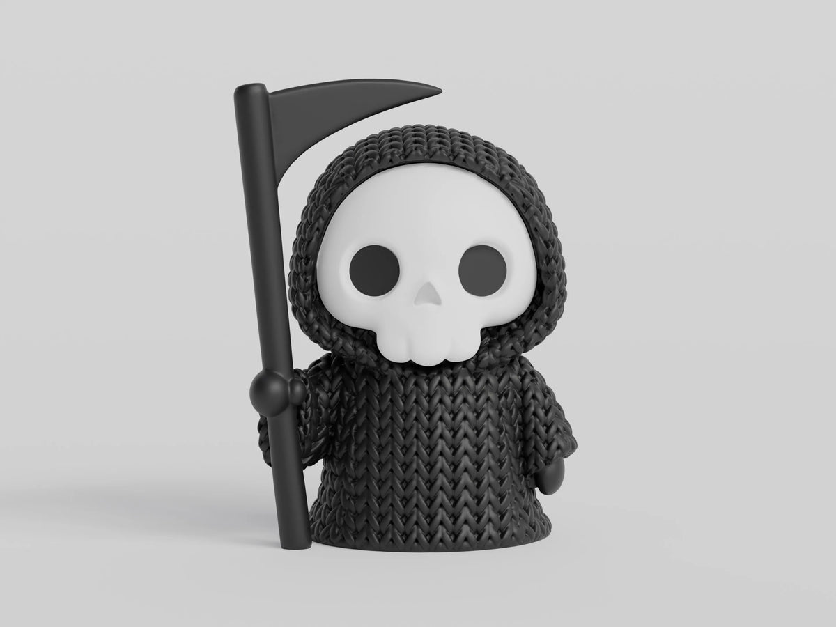 GESTRICKTER HALLOWEEN SENSENMANN