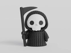 GESTRICKTER HALLOWEEN SENSENMANN