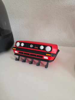 Volkswagen Golf MK2 Schlüsselhalter – 3D-Druck-Zauber