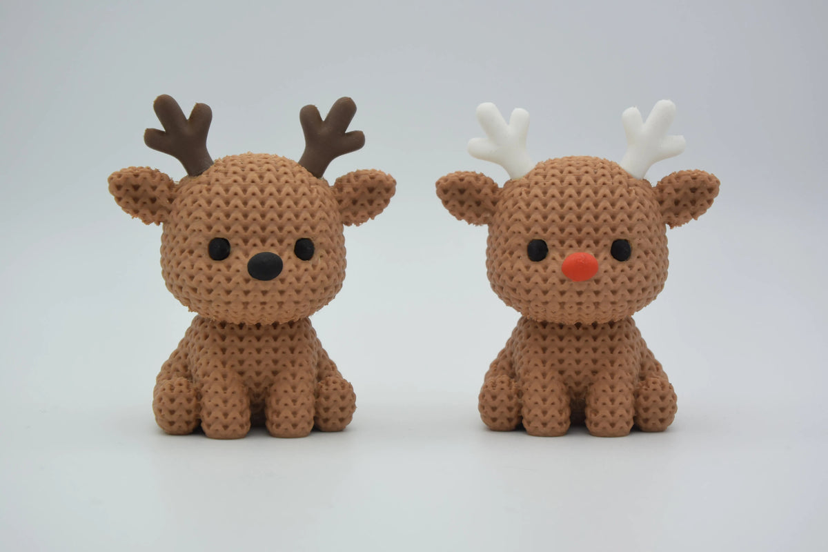 GESTRICKTES RENTIER - WEIHNACHTEN