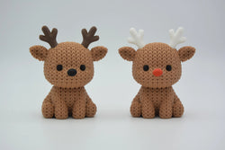 GESTRICKTES RENTIER - WEIHNACHTEN