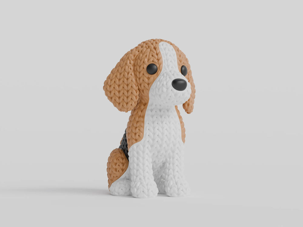GESTRICKTER BEAGLE-HUND