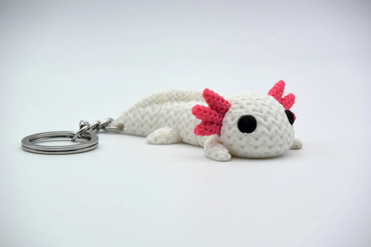 GESTRICKTER GELENKIGER AXOLOTL