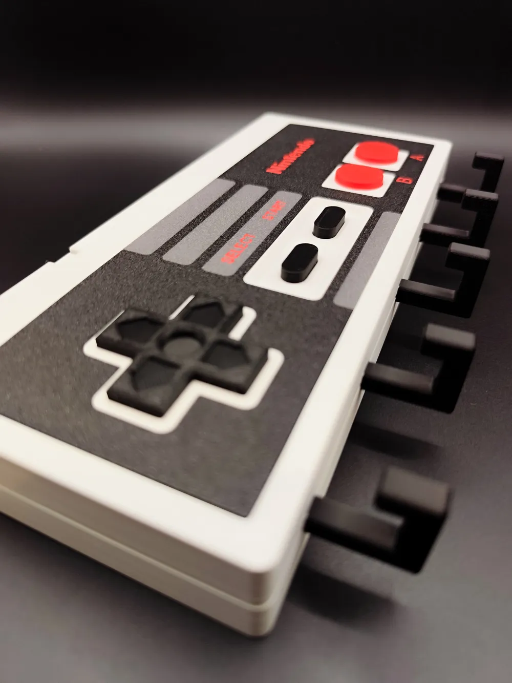 Cartoon-Film Retro NES Controller Schlüsselhalter