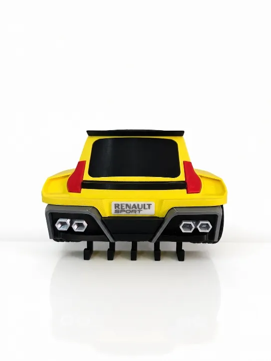 Renault R5 Turbo 3E Schlüsselhalter – 3D-Druck-Zauber