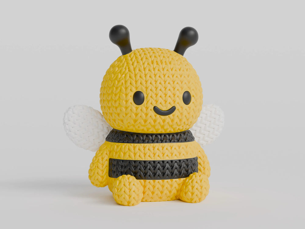 GESTRICKTE BIENE