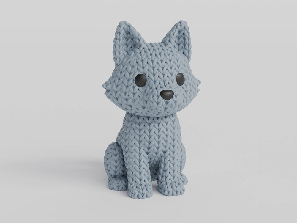 GESTRICKTER WOLF