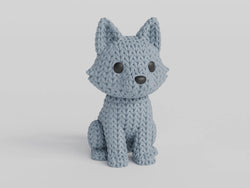GESTRICKTER WOLF